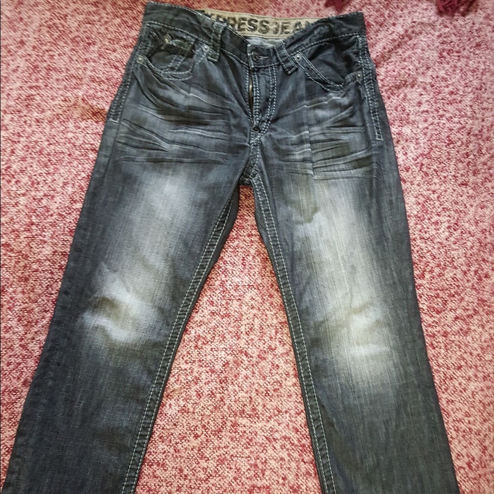 EXPRESS Men’s Distressed Jeans